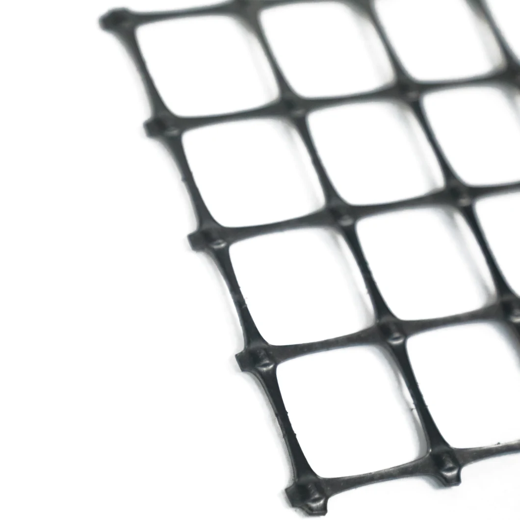 Yol Yapımı için UV Dayanımı Plastik PP Çift Eksenli Geotekstil Geogrid Mesh 1