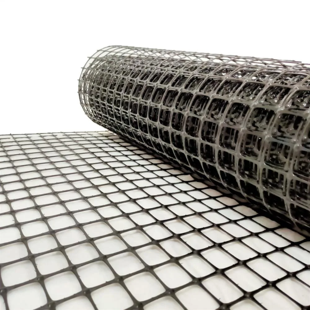 Yol Yapımı için UV Dayanımı Plastik PP Çift Eksenli Geotekstil Geogrid Mesh 3