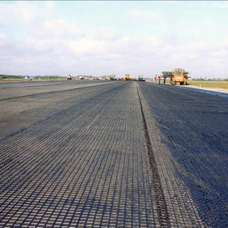 Yol Yapımı için UV Dayanımı Plastik PP Çift Eksenli Geotekstil Geogrid Mesh 6