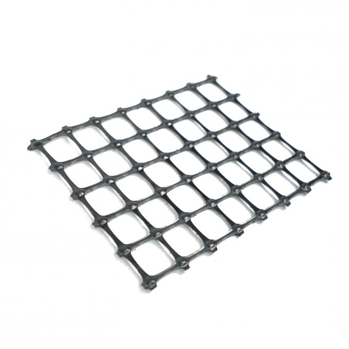 Polipropilen Plastik PP İki Eksenli Geogrid PE Tek Eksenli Geogrid Yol İnşaatı İçin 0