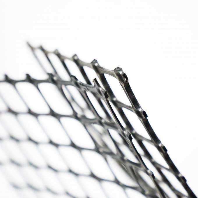 Polipropilen Plastik PP İki Eksenli Geogrid PE Tek Eksenli Geogrid Yol İnşaatı İçin 2
