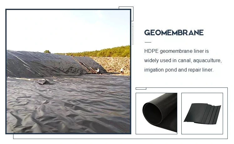 Sızıntıya Karşı Su geçirmez HDPE Geomembrane 0.2mm - 2.5mm Çöplük için 3