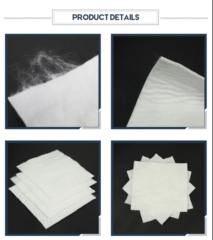 Yüksek Güçlü Jeosentetik Malzeme Otoyol Asfalt Yol İnşaatı PP PET Fiber Non Woven Geotextile Fiyat 0