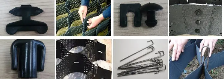 Dayanıklı Duvarlar Giriş Yolları Geocell Çakıl Ağı Yer işleme Ürünleri 2