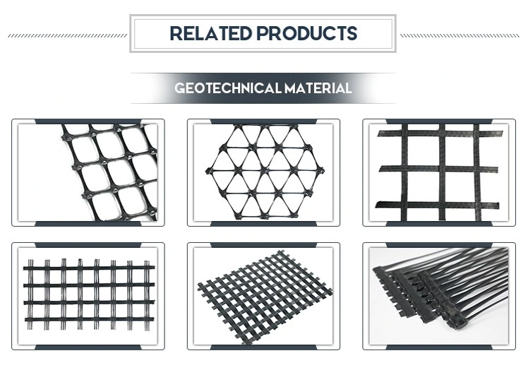 Stabilize Çakıl Yüzeyi Altyapısı ve Güçlendirme Ağı için Çelik Plastik Geogrid 6