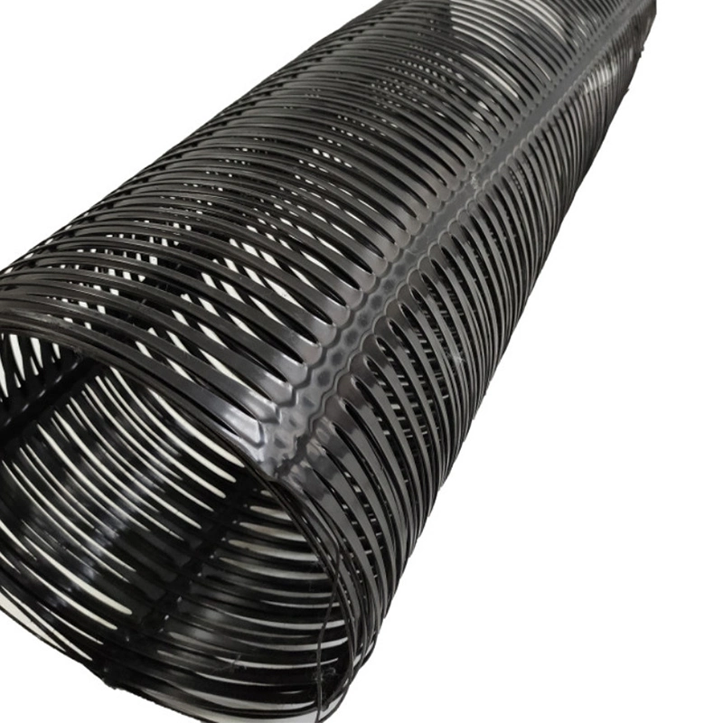 30kn 40kn Şebeke Ağı PP Plastik Tek eksenli Geogrid Yol Güçlendirme için 0