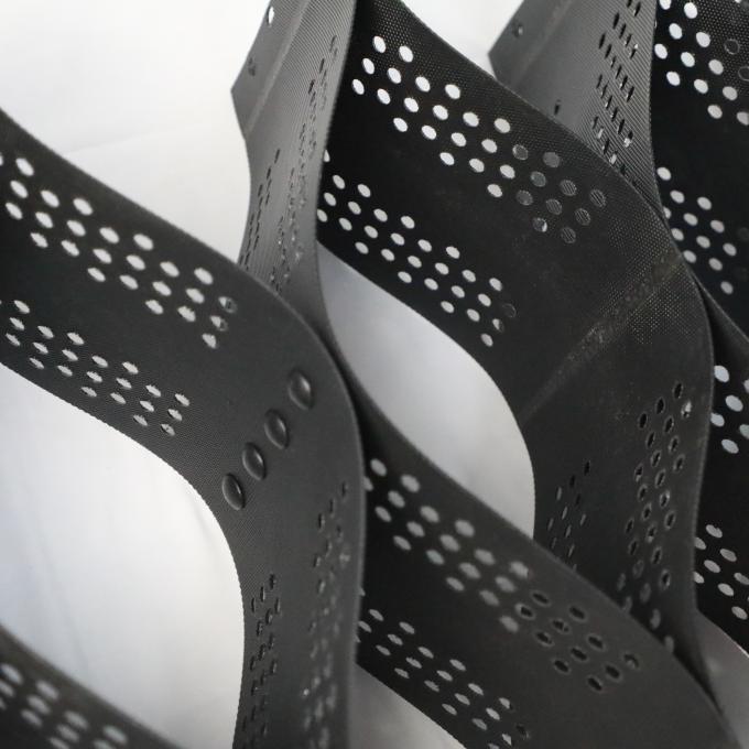 HDPE Geocell, Duvar Yol İnşaatı için Düşük Maliyetli Çakıl Stabilizer Ağı 0