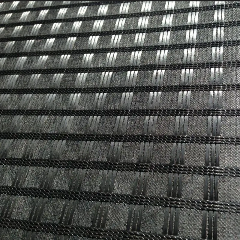 Fiberglass Geogrid Güçlendirilmiş Kompozit Dokunulmamış Jeotekstil 1