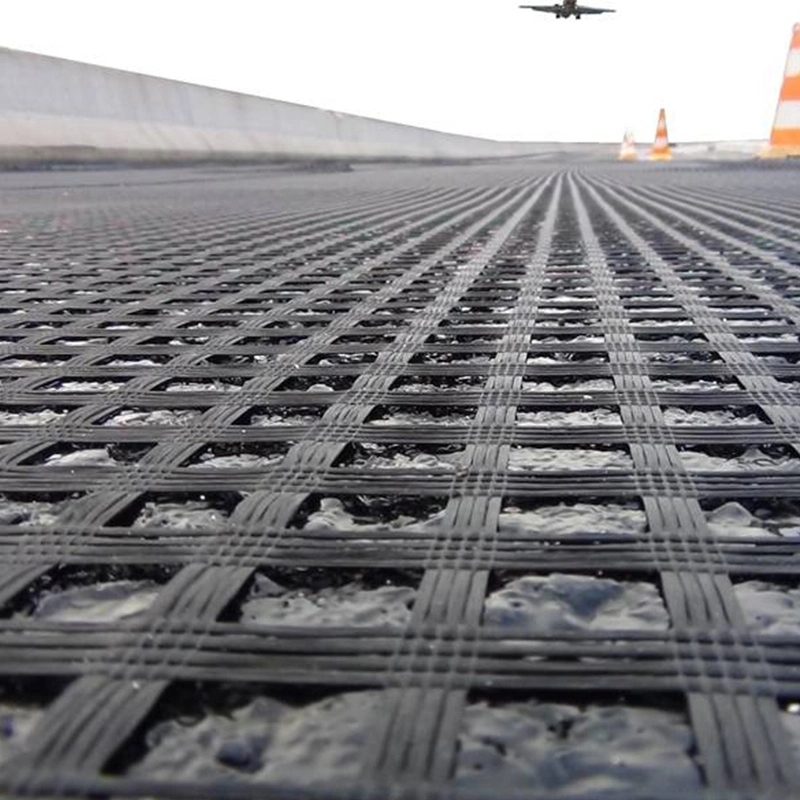 Fiberglass Geogrid Güçlendirilmiş Kompozit Dokunulmamış Jeotekstil 2