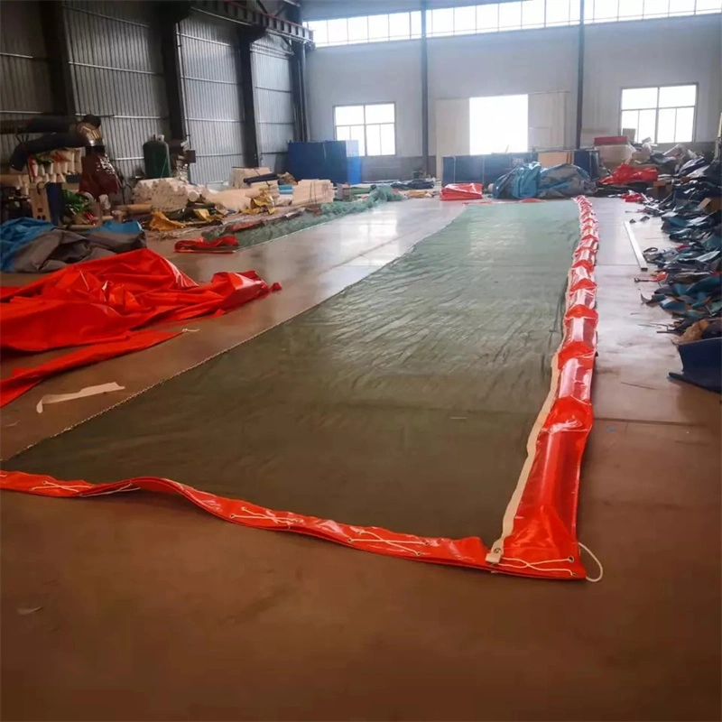 Deniz için yüzen yağ dalgaları kil perdeleri 0