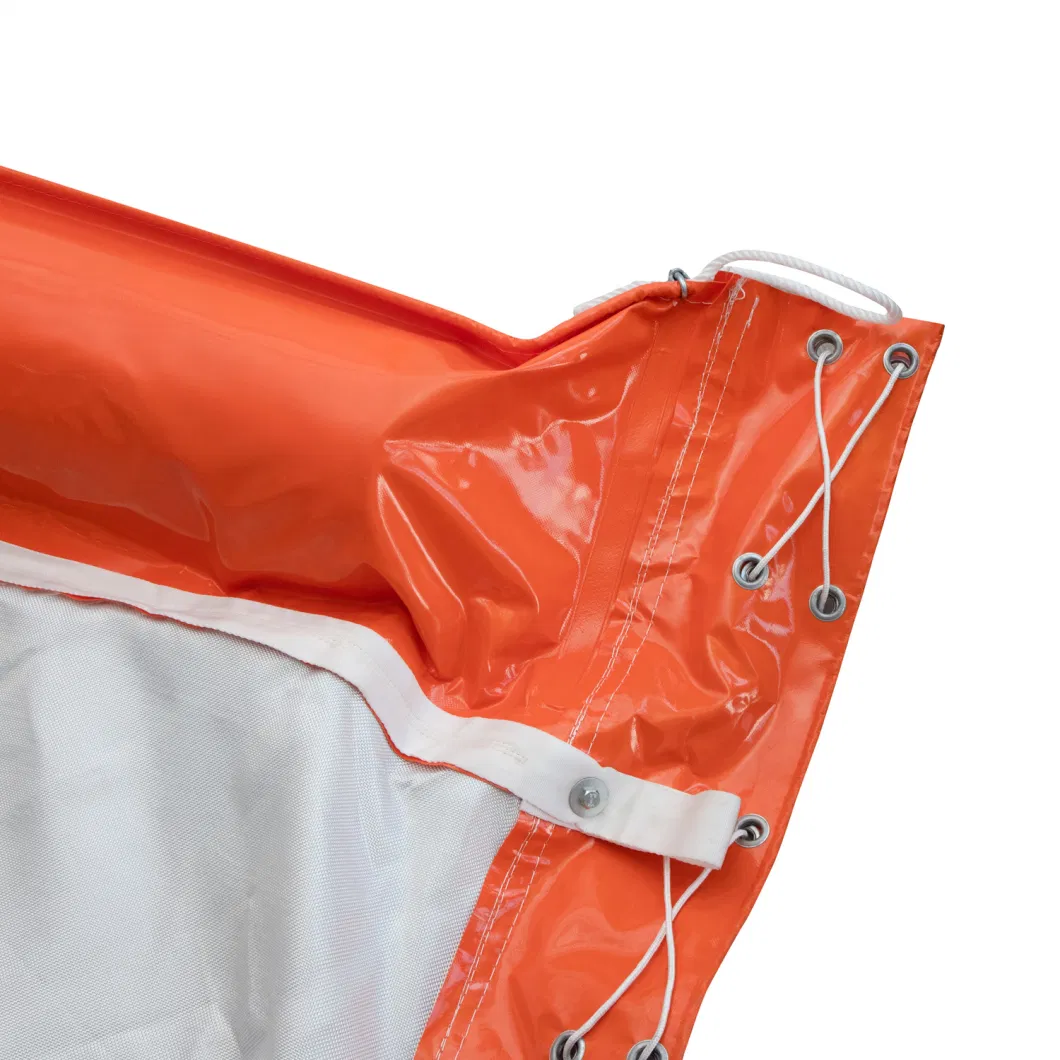 Silt Perde Pvc Yüzen Silt Perde Koruma Boom Eko Dostu Yağ Akış Boom 3