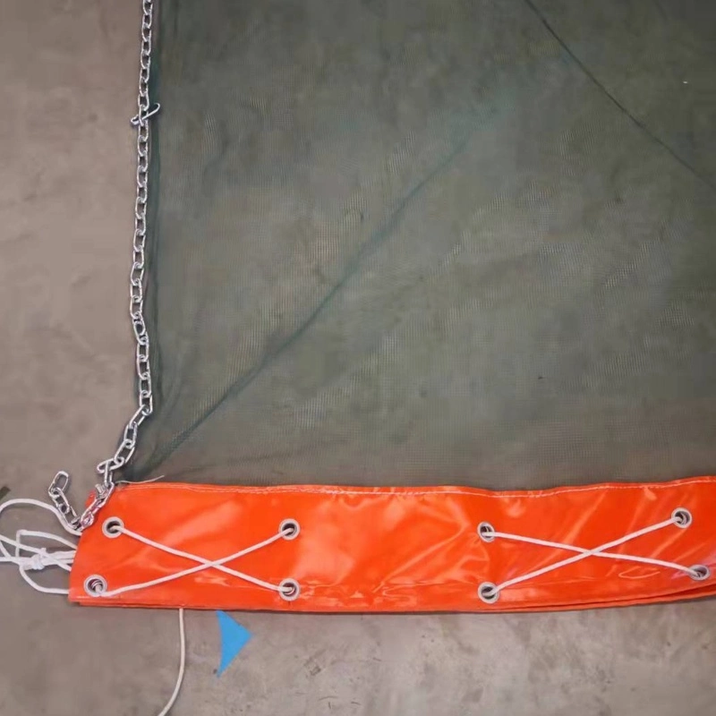 Silt Perde Pvc Yüzen Silt Perde Koruma Boom Eko Dostu Yağ Akış Boom 8