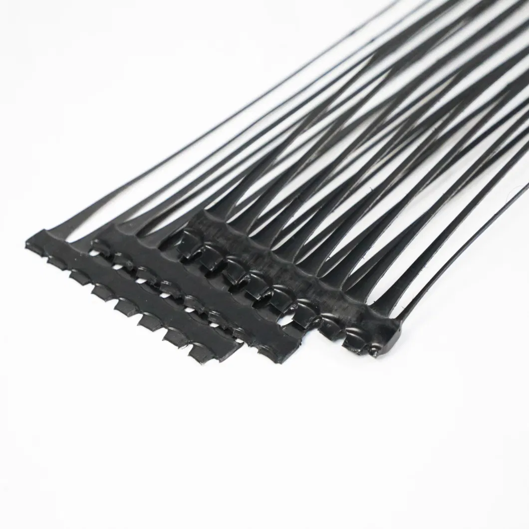 Geo Şebeke Yer Şebekesi Plastik Tek Eksenli Poliester Geogrid Tek Eksenli Çakıl Şebekesi Arabayı Bodrum için Yer 4