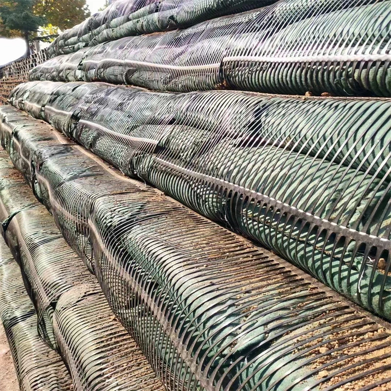 Geo Şebeke Yer Şebekesi Plastik Tek Eksenli Poliester Geogrid Tek Eksenli Çakıl Şebekesi Arabayı Bodrum için Yer 10