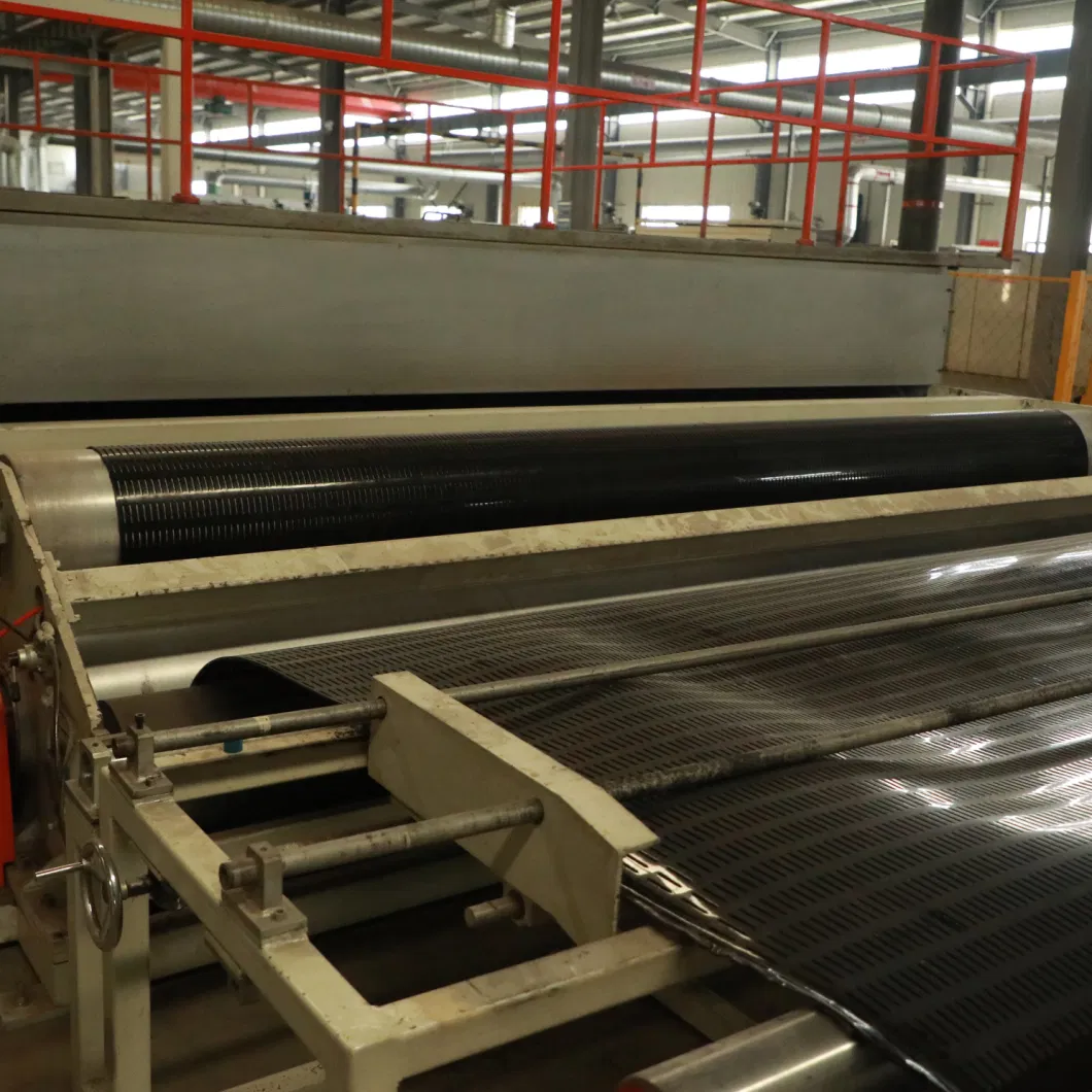 Geo Şebeke Yer Şebekesi Plastik Tek Eksenli Poliester Geogrid Tek Eksenli Çakıl Şebekesi Arabayı Bodrum için Yer 19