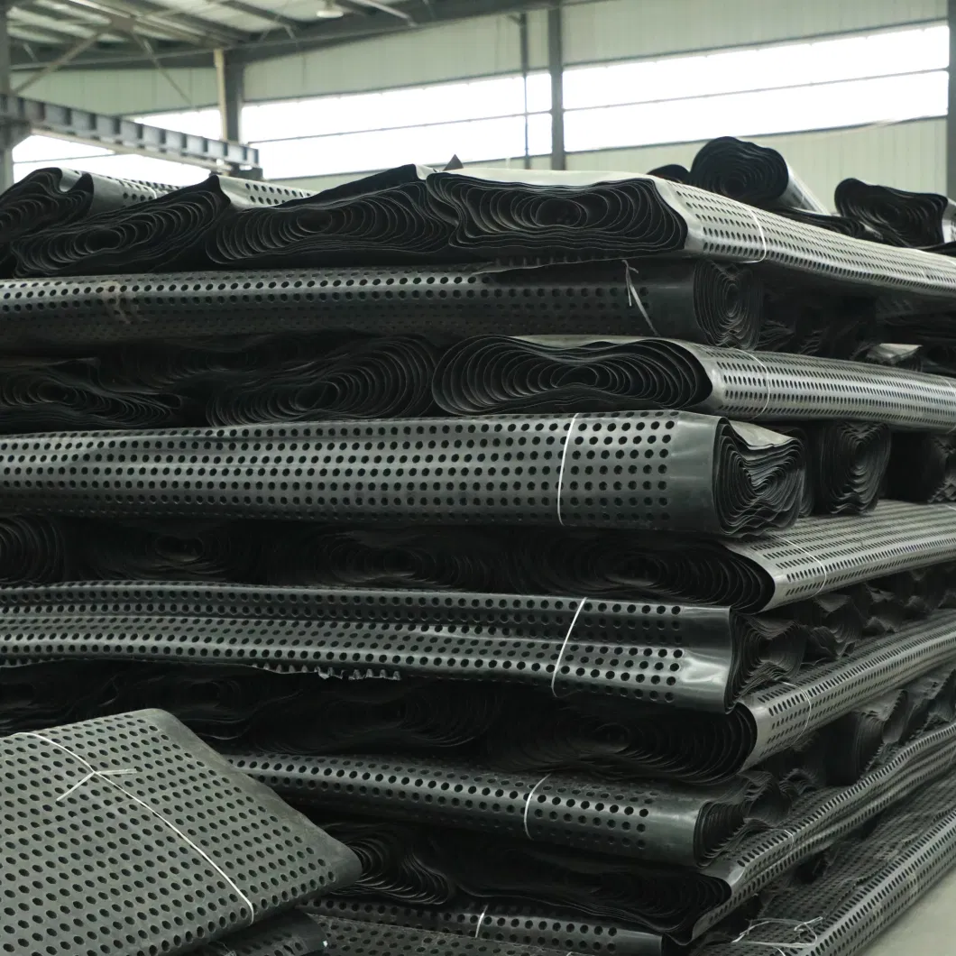 PVC delikli delikli drenaj drenaj tahtası Temel iş Su çözümü Su çözümü 21