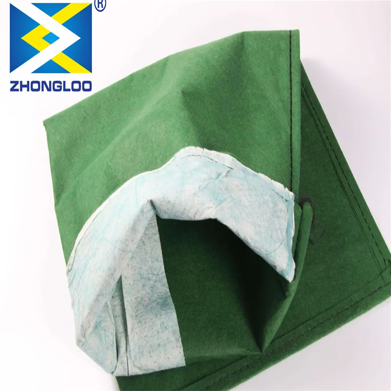 Dokunulmamış Geobag Polyester / PP Geobag Eklolojik Çevreyi Korumak İçin Eğim Koruma ve Çim Barajı 8