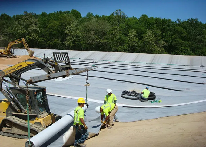 Havuz Anti-Seepage Geosynthetic GCL Clay Liner Mat Gcl Bentonite Depolama için Geosynthetic 9
