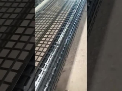 Karayolu demiryolu için Düşük araba yolu geo ızgara fiyatı çift eksenli PET polyester çözgü örme geogrid güçlendirmek