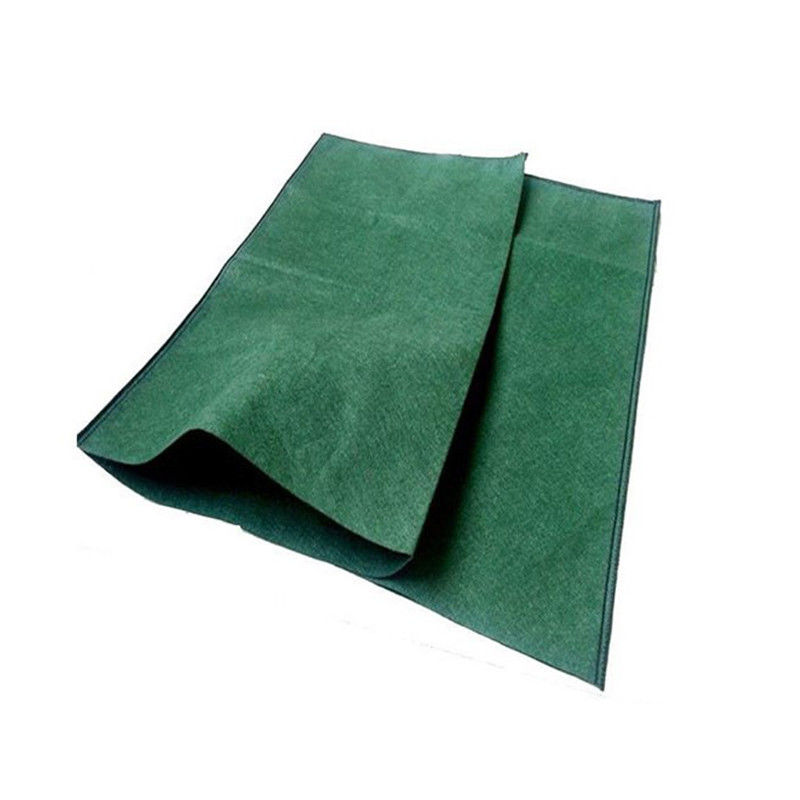 Nehir Bankası için% 100 PP Beyaz Geotekstil Geobag Sigara Dokuma Geotekstil Kumaş Çantalar