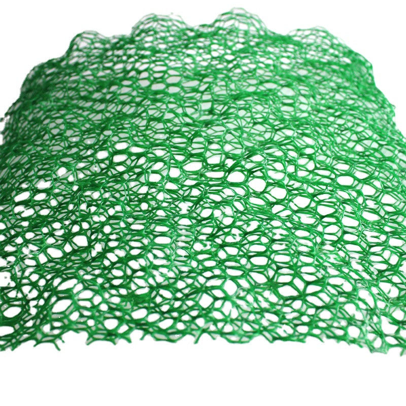 Eğim Erozyon Kontrolü İçin Üç Katmanlı Plastik 3D Takviyeli Geomat  Drenaj Matı