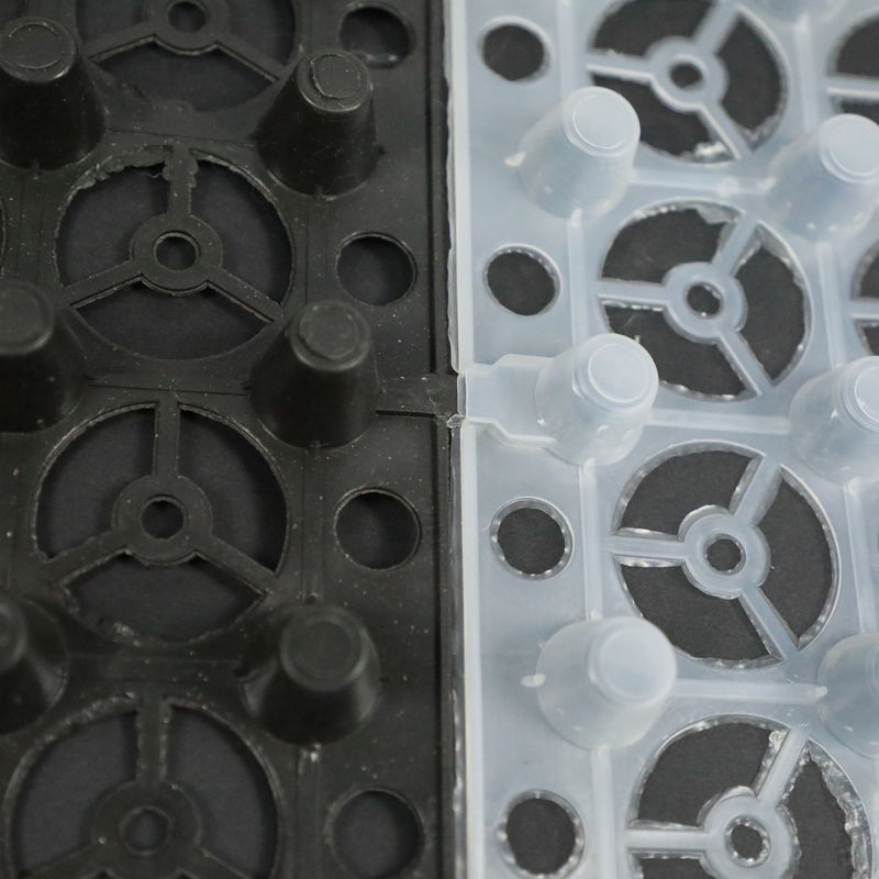 Su Depolama Çukurlu Drenaj Membranı Hdpe Drenaj Levhası Bina Suya Dayanıklı Koruma İçin