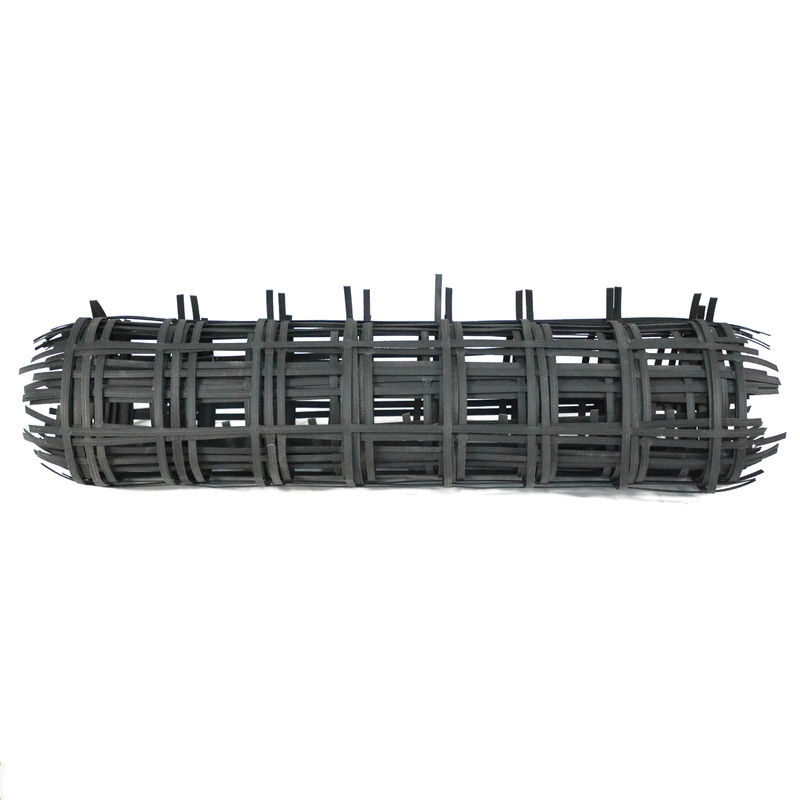 Yol Kaplaması İçin Çelik Plastik Kaynaklı Geogrid Çelik Plastik Geogrid Alt Zemin Takviyeli Çift Yönlü Geogridler