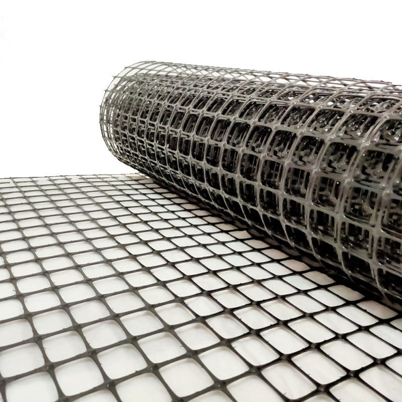 Temel Setler ve Toprak Şev Duvarları Takviyesi İçin Yüksek Mukavemetli Polyester Geogrid