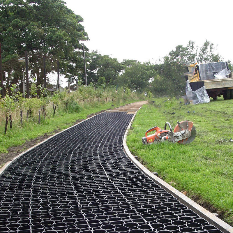 Yol İnşaatı Çakıl ızgara, Çim ızgara Çatısı Yol yüzeyi ızgara park yeri için