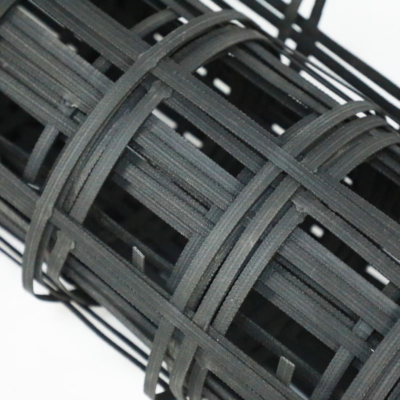 80kn çelik plastik geogrid, asit ve alkali direnciyle yamaç koruma alt sınıfı