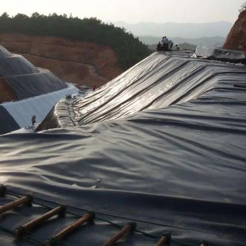 0.5mm 1mm 1.5mm Plastik Su geçirmez Akvakültür Geomembran Hdpe Liner Balıkçılık Çiftliği Toptan Satış Geomembran Havuz Liner