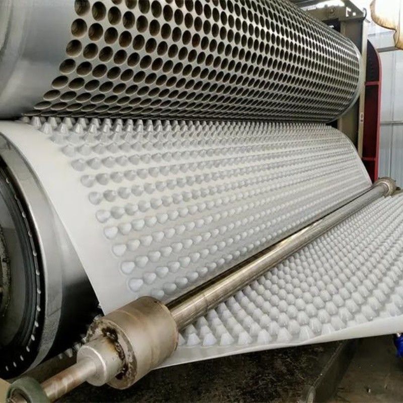 PVC delikli delikli drenaj drenaj tahtası Temel iş Su çözümü Su çözümü