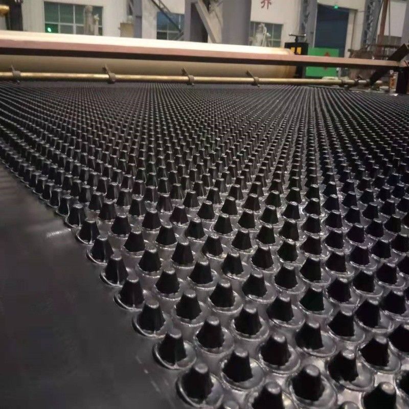 PVC delikli delikli drenaj drenaj tahtası Temel iş Su çözümü Su çözümü
