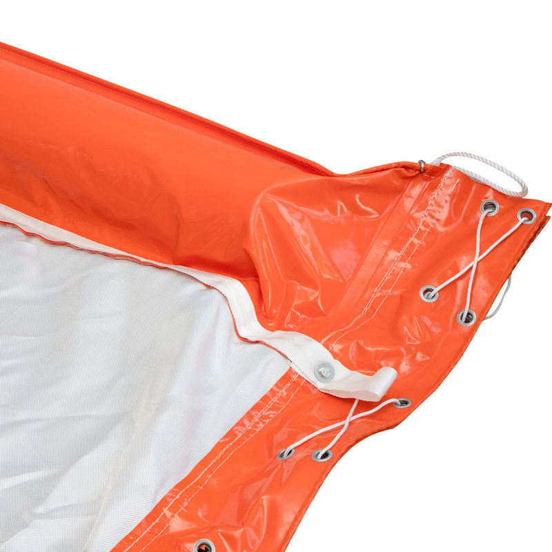 Su ortamları için geçirgen Su Üzerinde Yüzen Silt Perdesini Ekoloji Dostu Yağ Akışları Boom PVC Yüzen Silt Perdesini