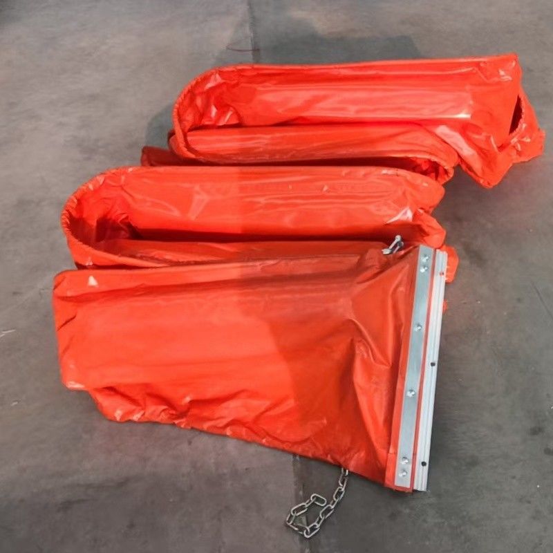 Permeabl Suyun Üzerinde Yüzen Silt Perde PVC Silt Perde Boom Silt Perde PVC Yağ Boom Yağ Koruma Çit Silt Perde