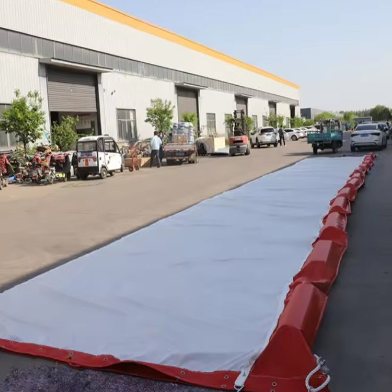 Permeabl Suyun Üzerinde Yüzen Silt Perde PVC Silt Perde Boom Silt Perde PVC Yağ Boom Yağ Koruma Çit Silt Perde