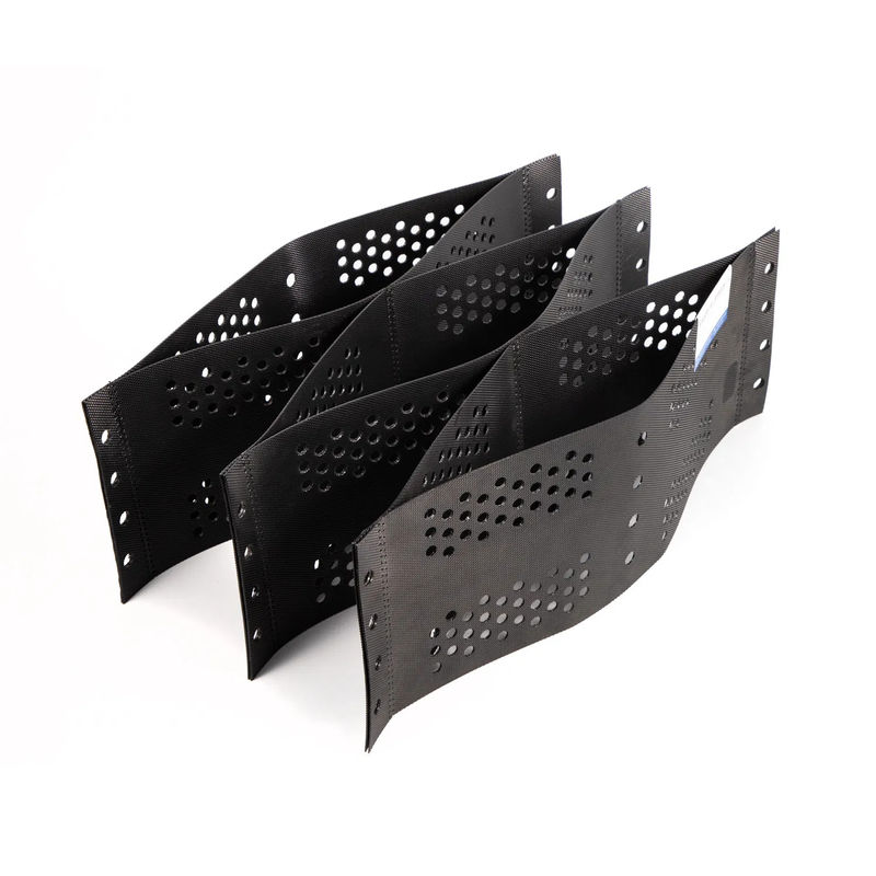 250mm 75mm 100mm 150mm Hdpe Geocell Yüksek dokulu HDPE Bal kurumuş Çakıl Ağı Plastik Geocell Doğrudan Fabrika Fiyatı