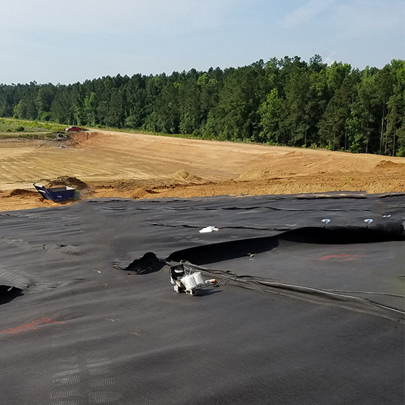 0.75mm 1mm Sızıntıya Karşı Sıvışmaz Düz HDPE Geomembrane Havuz Liner Tail Çömeleri