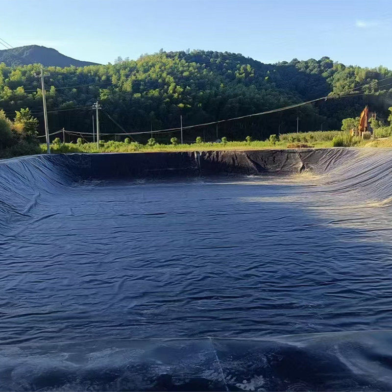 HDPE Geomembrane Havuz Liner 1.0mm Kalınlığı Su Kanalı için % 100 bakire malzeme ile