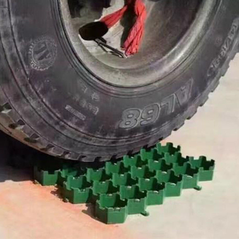38mm/48mm/68mm Plastik Çim ızgara Çim koruma döşekleri HDPE döşek ızgara Toprak güçlendirme sistemi