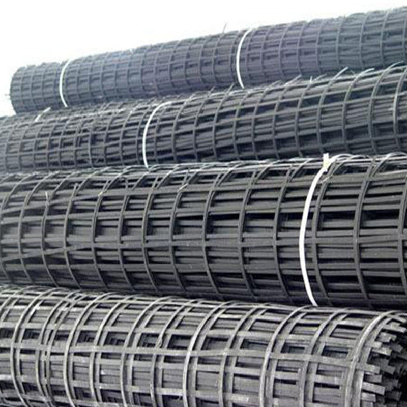 Yüksek Tensile Gücü Biaxial Kaynak Çelik Plastik Kompozit Zemin İşlemleri Toprak Istikrarı, Erozyona Karşı Özellik için Geogrid