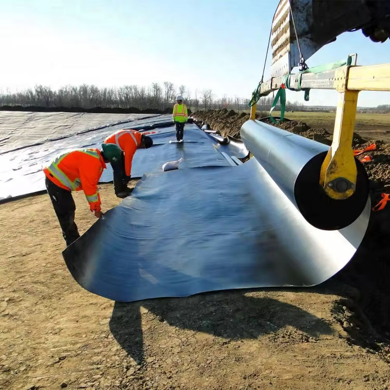 Özel HDPE LDPE LLDPE PVC Geomembranlar Balık ve Karides Havuzu için Havuz Liner & Güçlendirilmiş Polietilen Havuz Liner