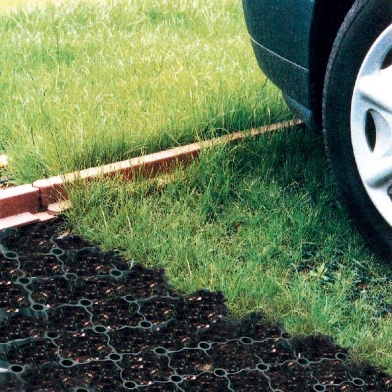 HDPE Çim kaplamalar Çim ızgarası Polyester Geogrid Plastik Park Alanı Yangın Çıkışı Toptan Çizgi Toprak Geocell Çakıl Paddock ızgarası