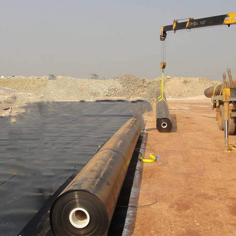 UV'ye dayanıklı HDPE Geomembrane Havuz Denizciliği Tarım Baraj Çöplüğü Balıkçılık Biyogayıcı Madencilik