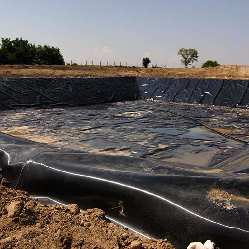UV'ye dayanıklı HDPE Geomembrane Havuz Denizciliği Tarım Baraj Çöplüğü Balıkçılık Biyogayıcı Madencilik