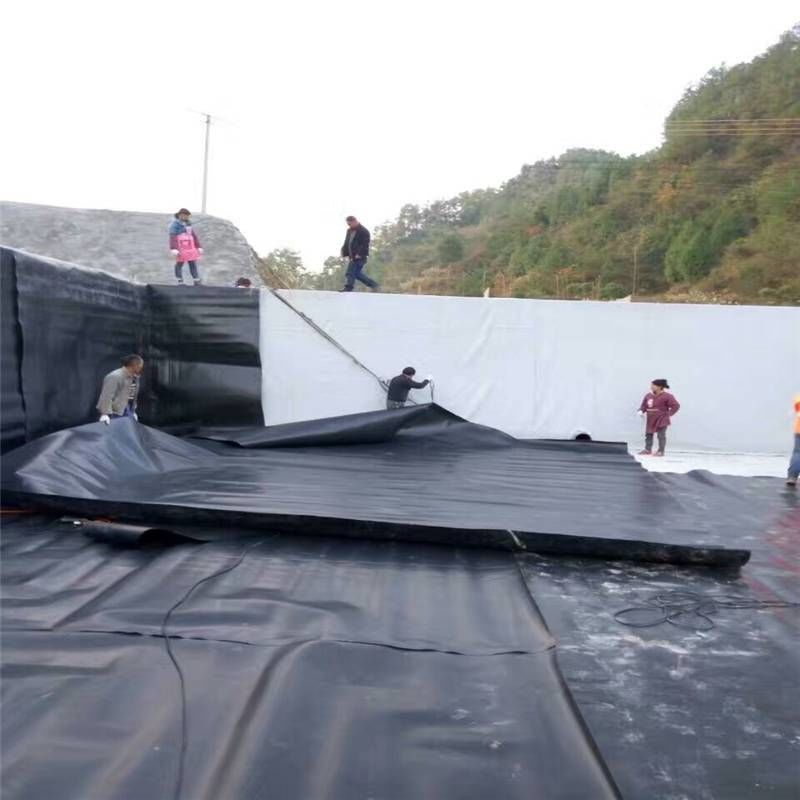 Geomembran Havuz Liner 0.5mm 1mm 1.5mm 2mm HDPE LDPE Lldpe PVC EVA Geomembran Havuz Liner