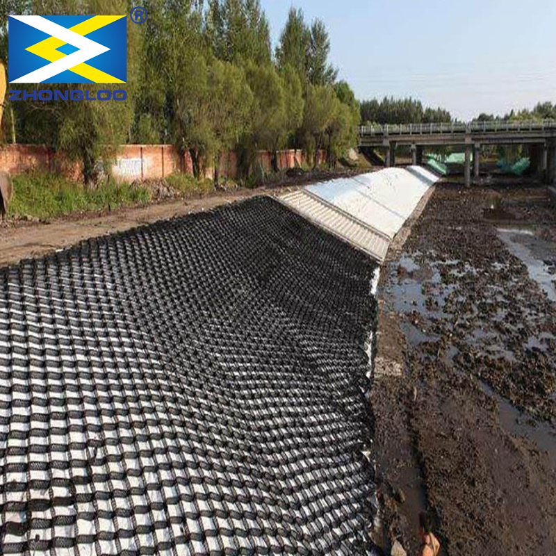 Yüksek Çekme Mukavemetli Çift Eksenli Plastik File - 30kN/m Siyah PP/PET Geogrid, Zemin Güçlendirme ve Yol Tabanı Stabilizasyonu İçin