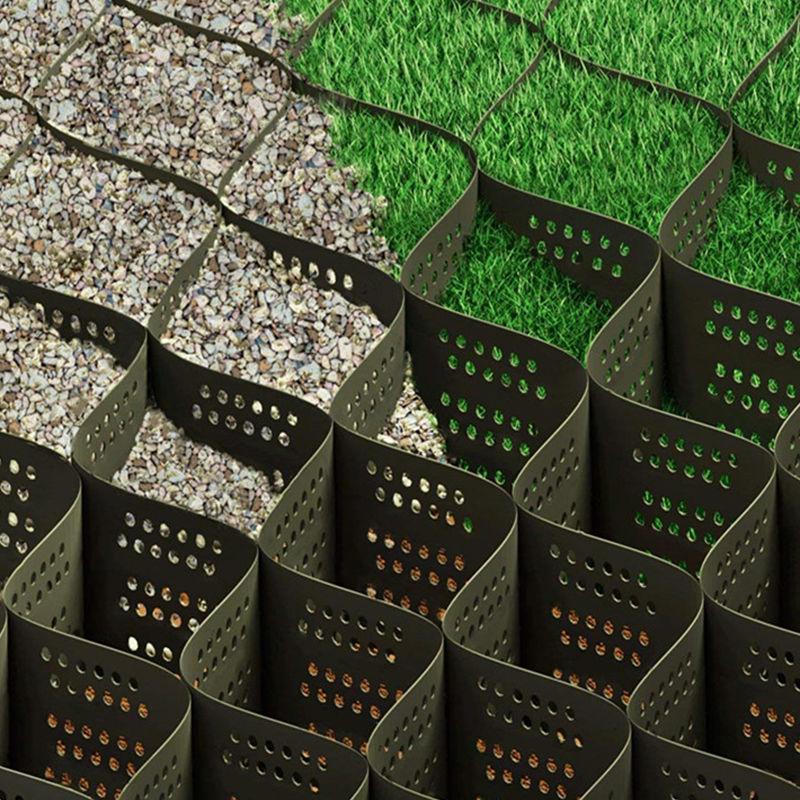 Toprak Güçlendirme, Geocell Destek ve Çeşitli Sivil Mühendislik Uygulamaları için Yüksek Güçlü Poliester Tek Eksenli Geogrid Dayanıklı, Güvenilir ve Avai