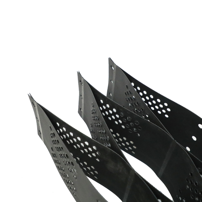 Yüksek Çekme Mukavemetli Çift Eksenli Plastik File - 30kN/m Siyah PP/PET Geogrid, Zemin Güçlendirme ve Yol Tabanı Stabilizasyonu İçin
