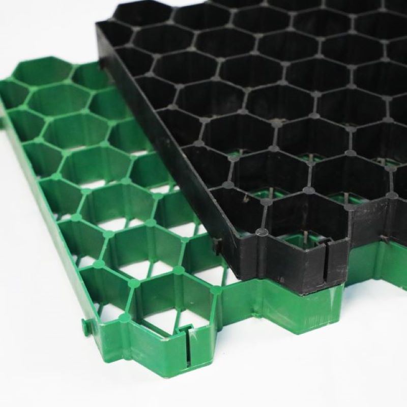 Plastik Çim ızgarası Park Alanı Taşımacılık Ticari Manzara Yeşillik Ürünleri için Çakıl ızgarası Golf Yolu Bahçe Yolu Tasarımı